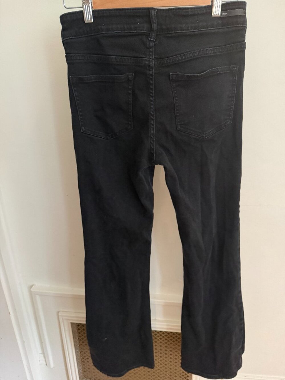 Pilcro Black High-Rise Flare Jeans - Picture 4 of 8